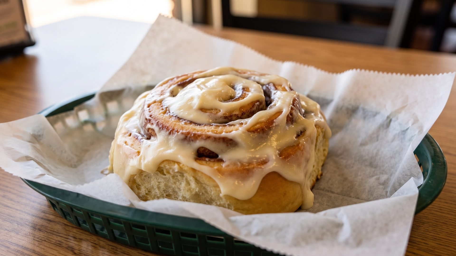 The cinnamon rolls
